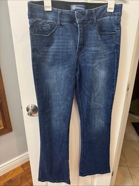Democracy Women's Dark Blue Wash Bootcut Jeans
